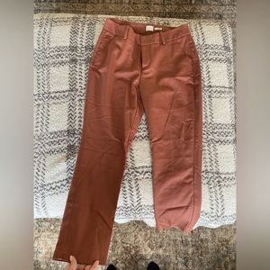 A NEW DAY - size 6 dress pants - mauve/rust